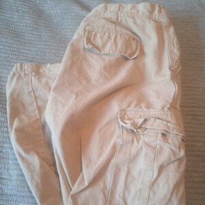 RSQ (Tilly's) Men's Tan Loose Fit Cargo Pants